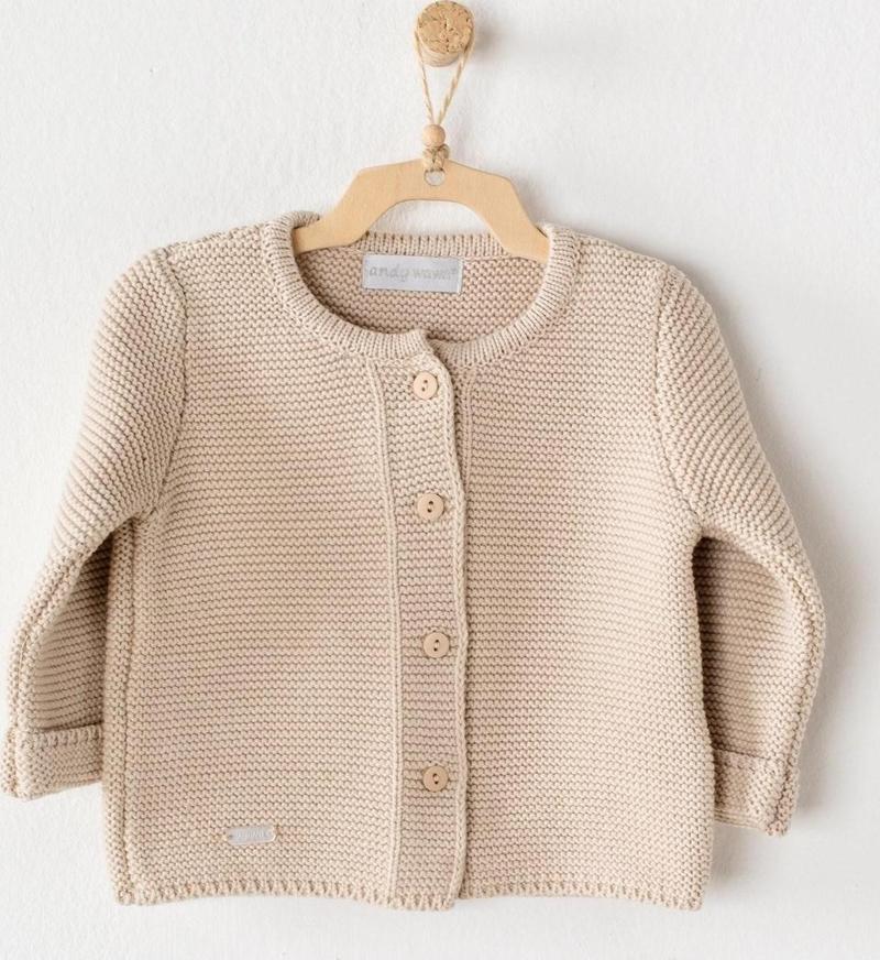 Knitwear Basic Bebek Ceketi Ac24333