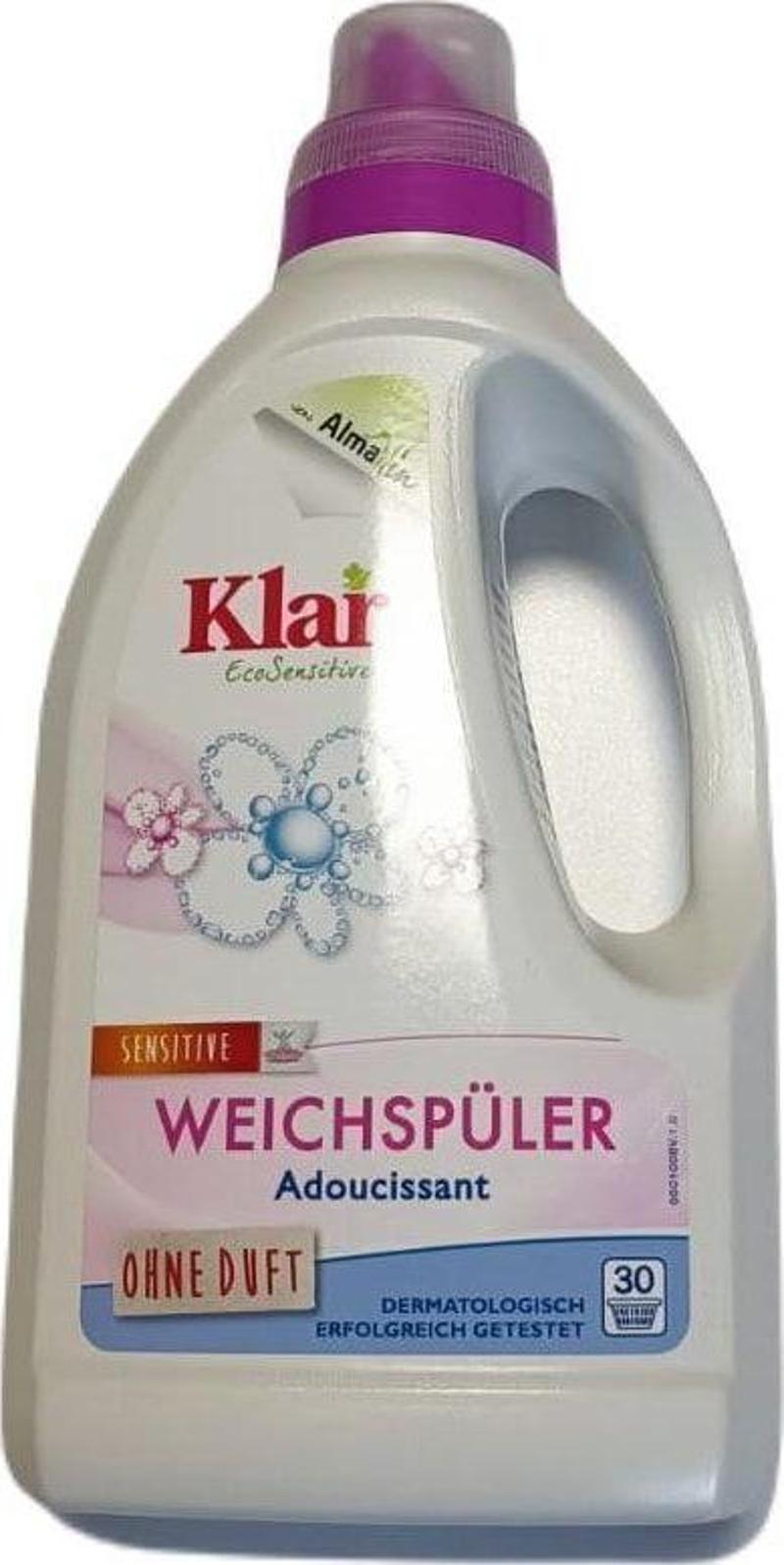 Organik Çamaşır Yumuşatıcısı - Kokusuz - (El + Makine) - 750 Ml