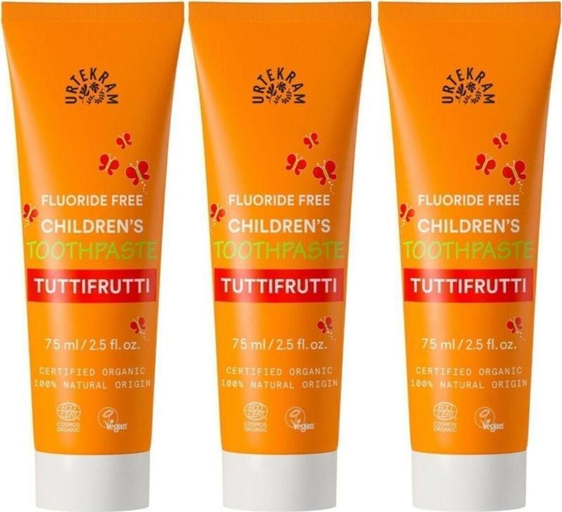 Organik Çocuklar Için Diş Macunu Tutti Frutti 3X75Ml.