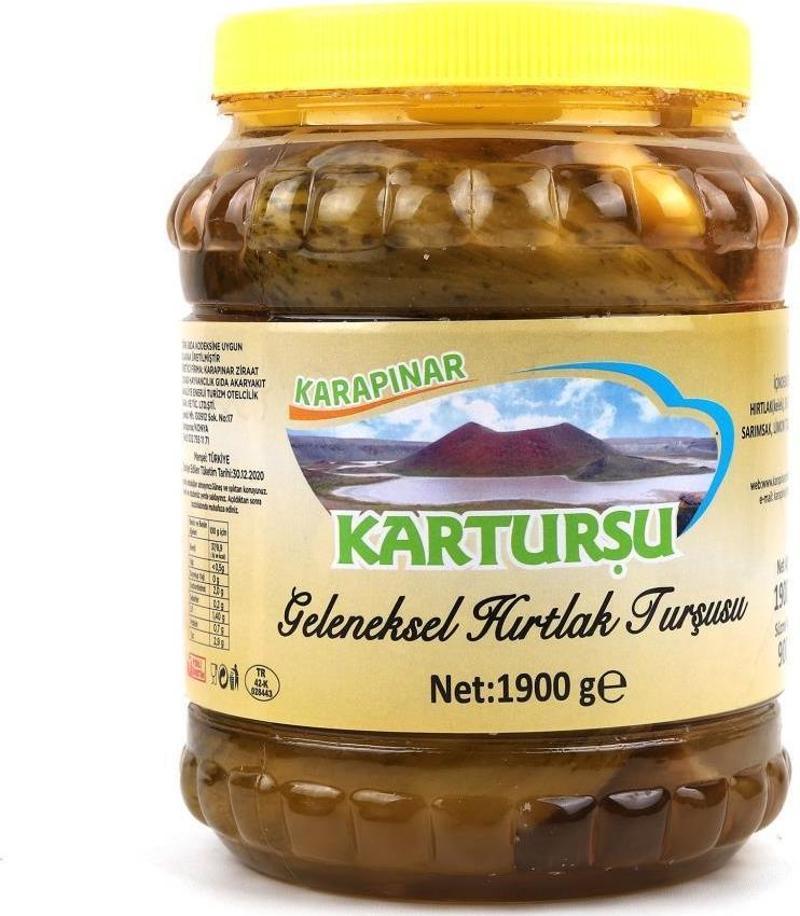Karapınar Karturşu Geleneksel Hırtlak Turşusu 1.900 Gr