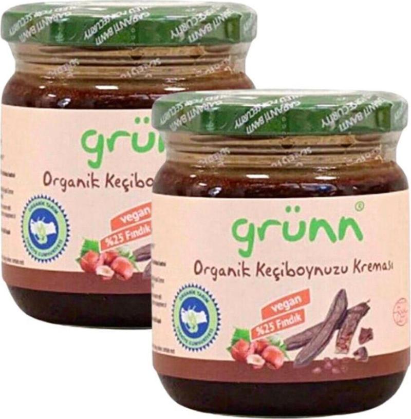 Organik Keçiboynuzu Kreması 2 Adet(Şeker Ilavesiz)(200 X 2 G)