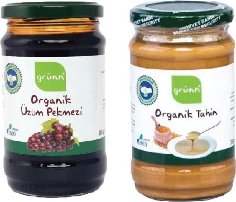 Organik Tahin 300 Gr + Üzüm Pekmezi 380 Gr