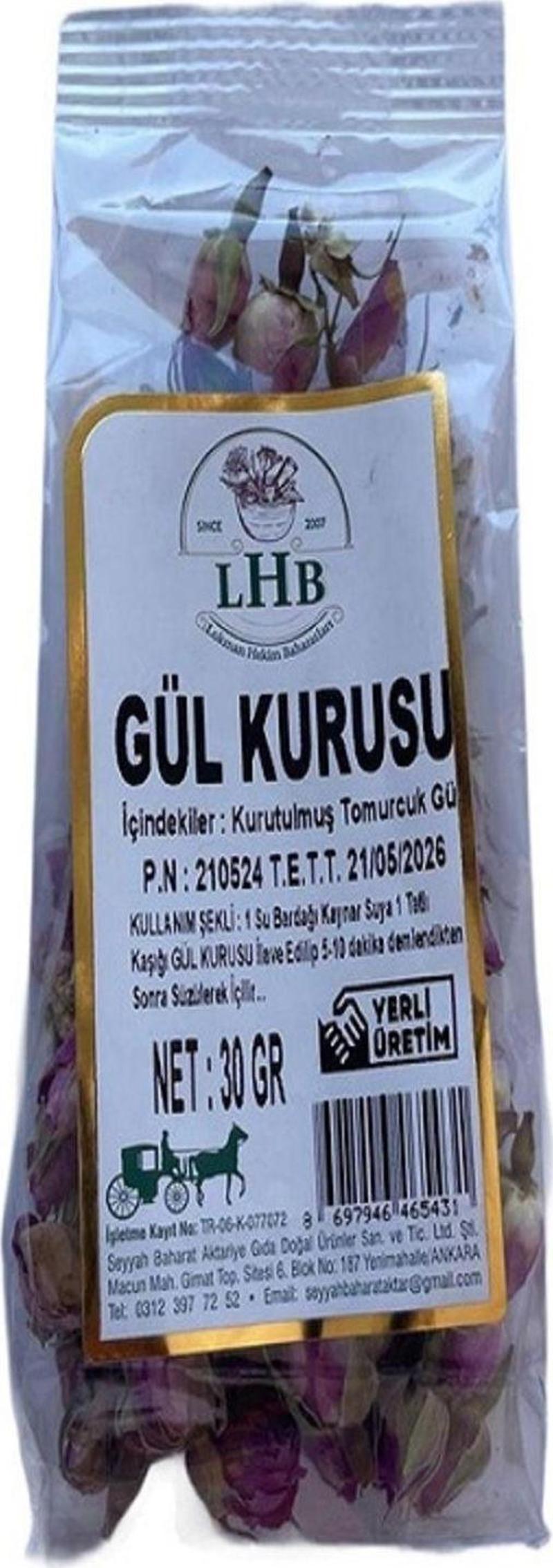 Gül Kurusu 30 Gr