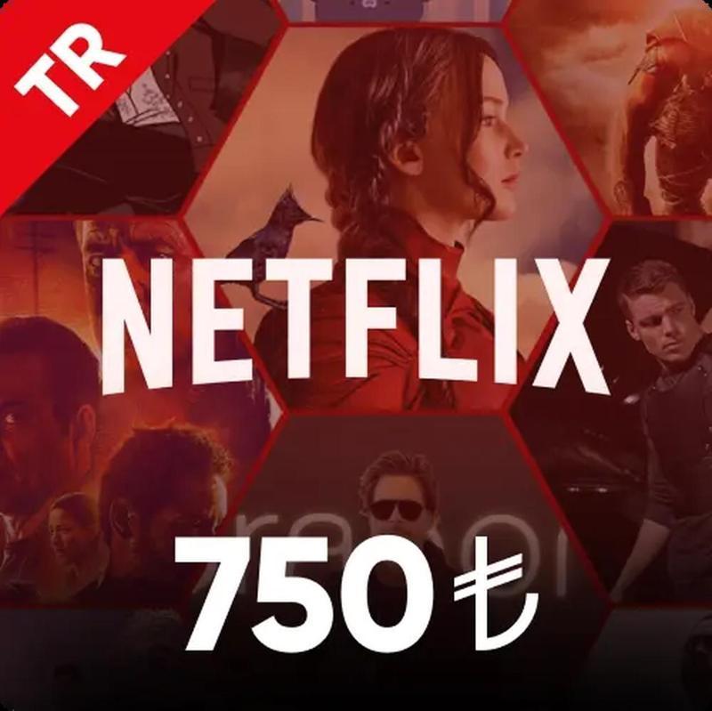 Netflix Hediye Kartı 750 TL