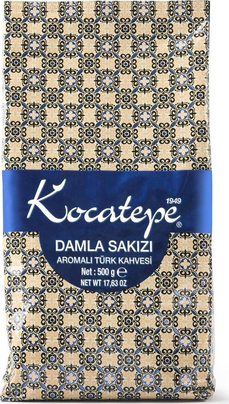 Türk Kahvesi Damlasakızı Aromalı 500Gr Folyo