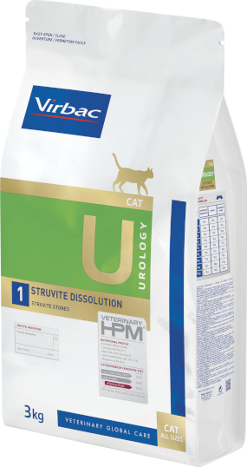 Urology - Struvite Dissolution (U1) Kedi Kuru Maması 3 kg