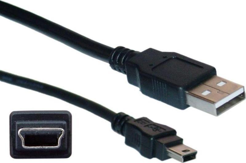 20 cm 5 Pin Mini Usb Kamera HDD Navigasyon Mp3 Harddisk Kablosu