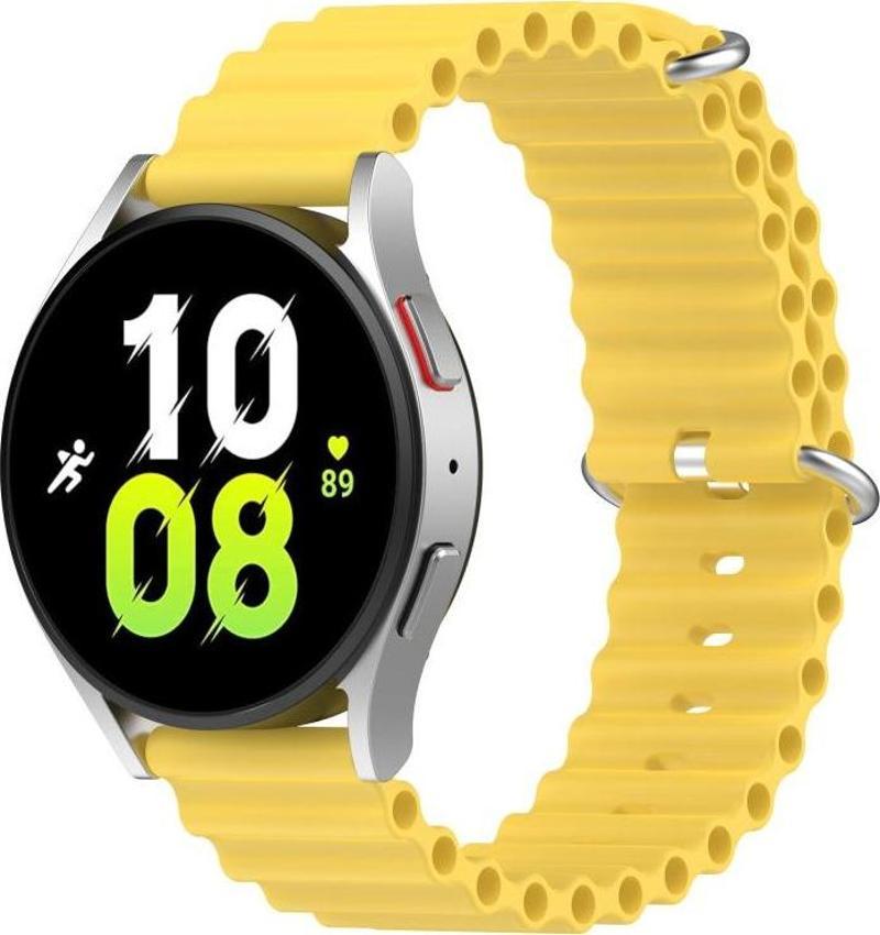 Samsung Galaxy Watch 4 5 6 7 Active Active 2 Uyumlu Ocean Kordon 20mm