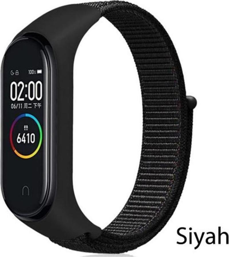 Xiaomi Mi Band 5 Mi Band 6 Mi Band 7 Loop Örgü Spor Kordon Kayış