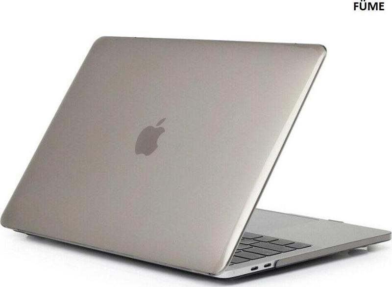 MacBook Air 13 A1932 2018 A2179 2020 Kristal Şeffaf Kılıf Kapak