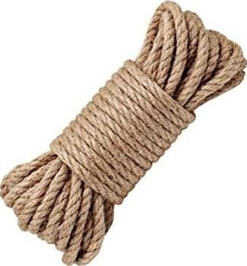 Kedi Tırmalama İpi Jut Halat 6 mm 10 Metre