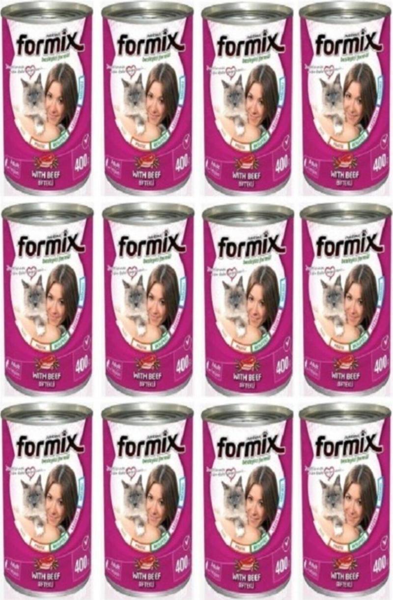 Kedi Sığır Etli Konserve 400G 12'li