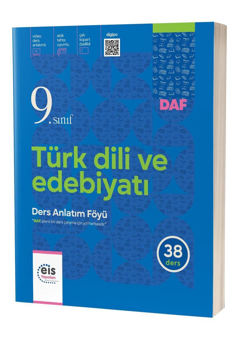 9. Sınıf Tde Türk Dili Ve Edebiyatı Daf Ders Anlatım Föyleri 2025 Güncel Müfredat