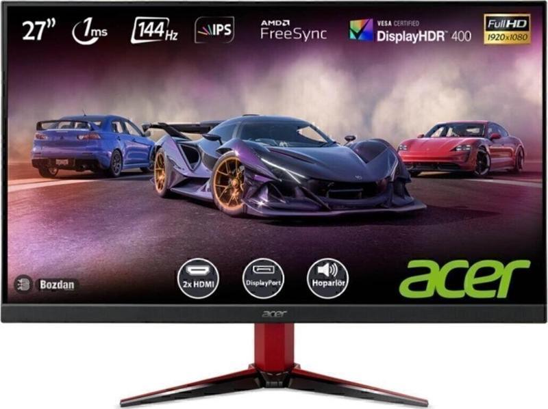 Nitro Vg271P 27" 144Hz 1Ms (2Xhdmı+Display) Freesync Full Hd Ips Led Gaming Monitör Um.Hv1Ee.P04