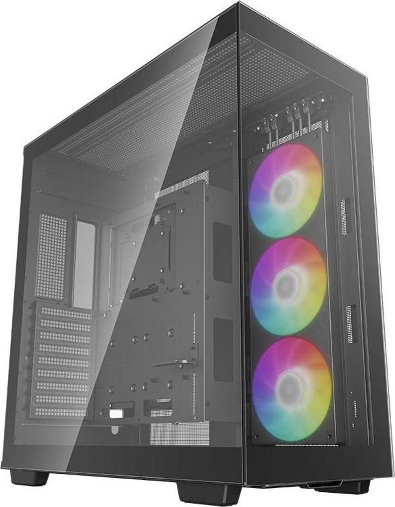 CH780 1×420mm ARGB (Mini-ITX / M-ATX / ATX / E-ATX) ATX+ Üst Düzey Siyah Oyuncu Kasası