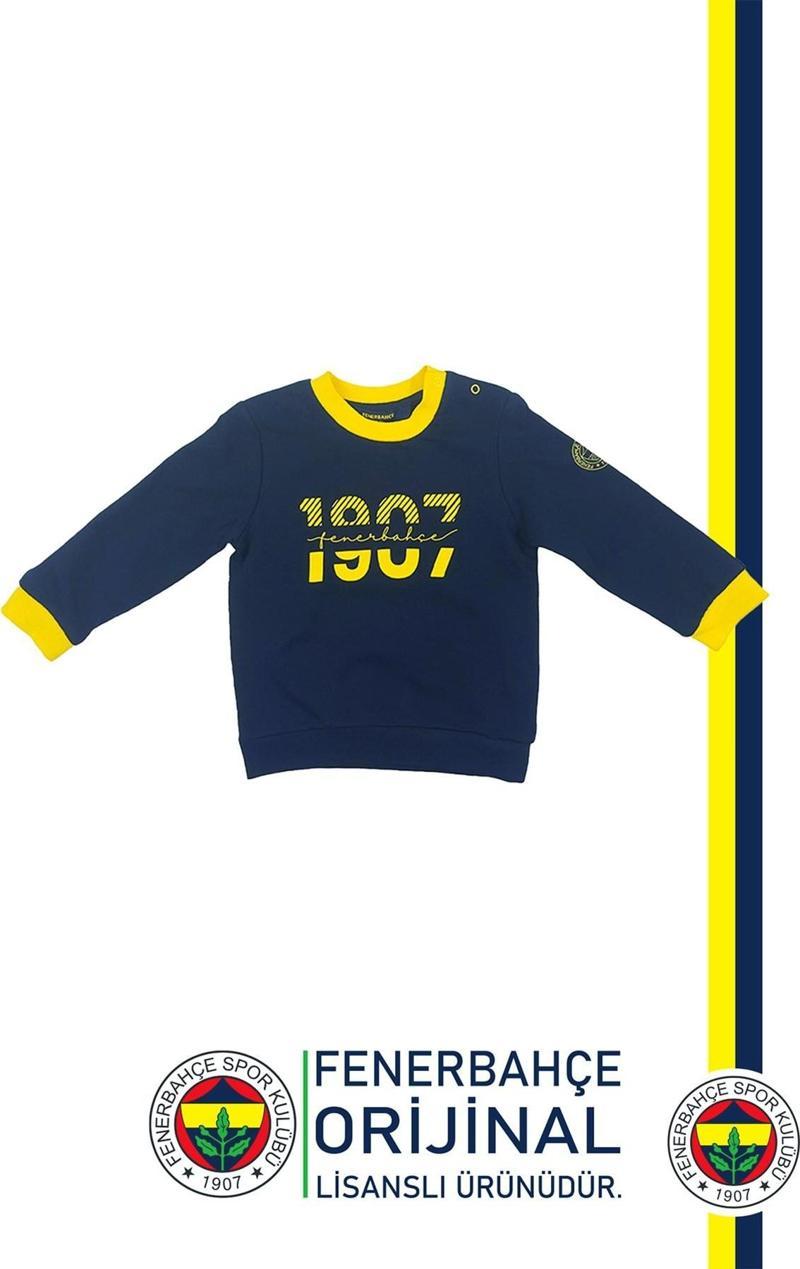 Orijinal Lisanslı Uzun Kol Lacivert Bebek 1907 Sweat