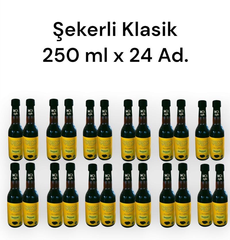 MCA Espresso Soğuk Kahve (Şekerli Klasik) 250 ml x 24 Adet