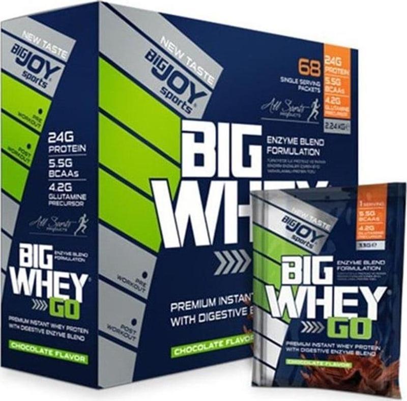 BigWhey Go 68 Saşe Çikolata Protein Tozu