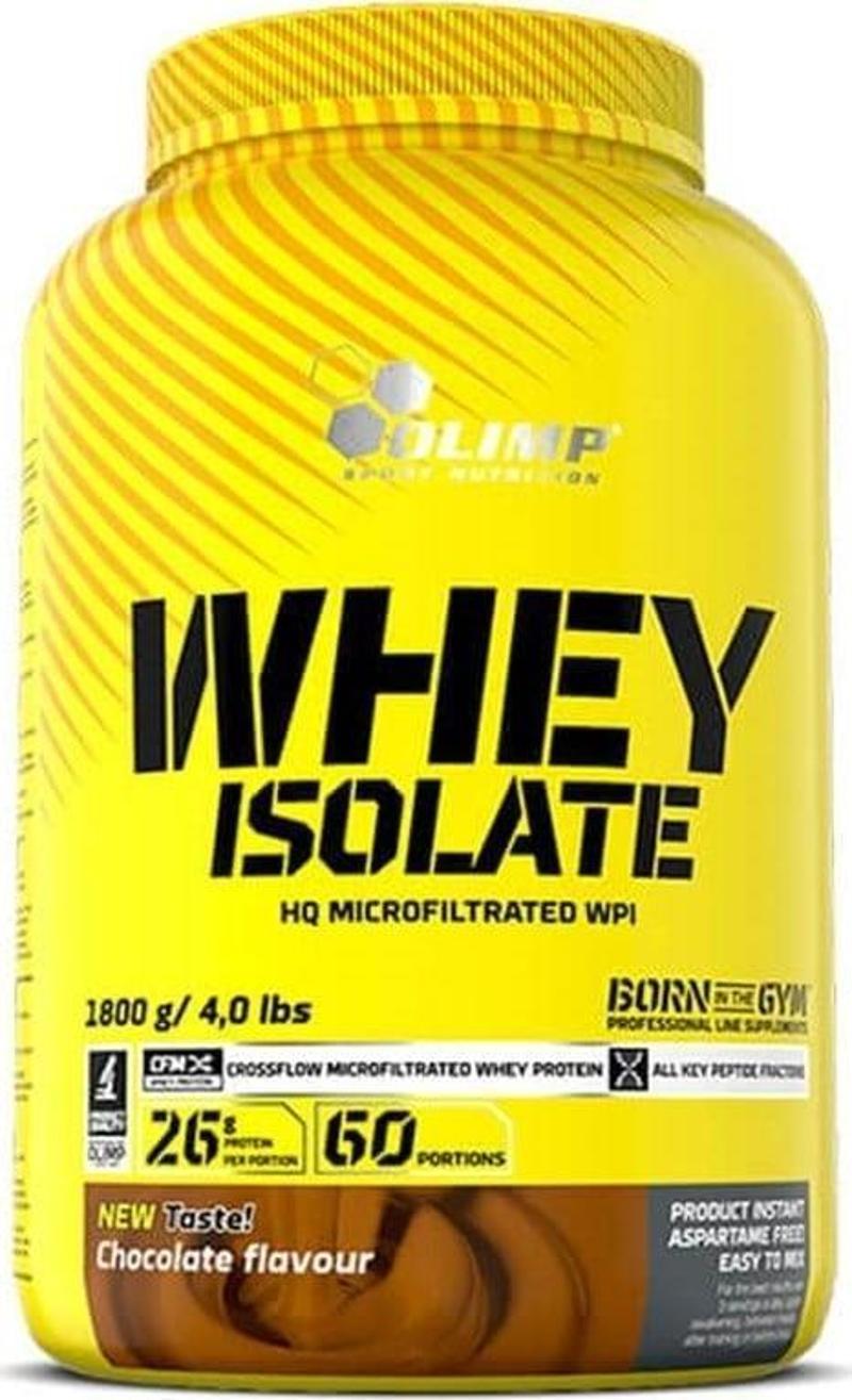 Whey Protein Isolate 1800 Gr İzole Protein Tozu Çikolata