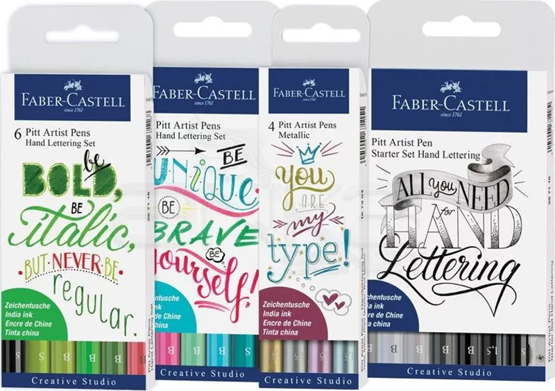 Faber Castell Pitt Artist Pen Kaligrafi Setleri