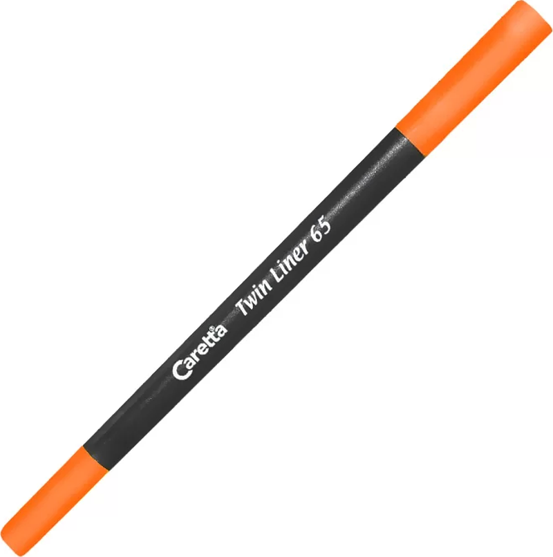 65-08 ÇİFT UÇLU KEÇELİ KALEM 0.4-1mm TURUNCU