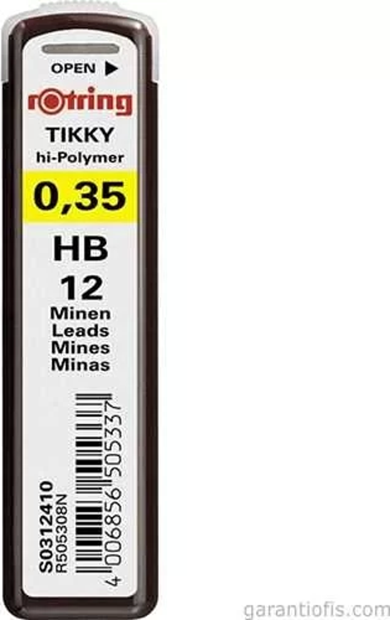 Tikky Yüksek Kaliteli Kurşun Kalem Ucu 0.3 mm (HB)