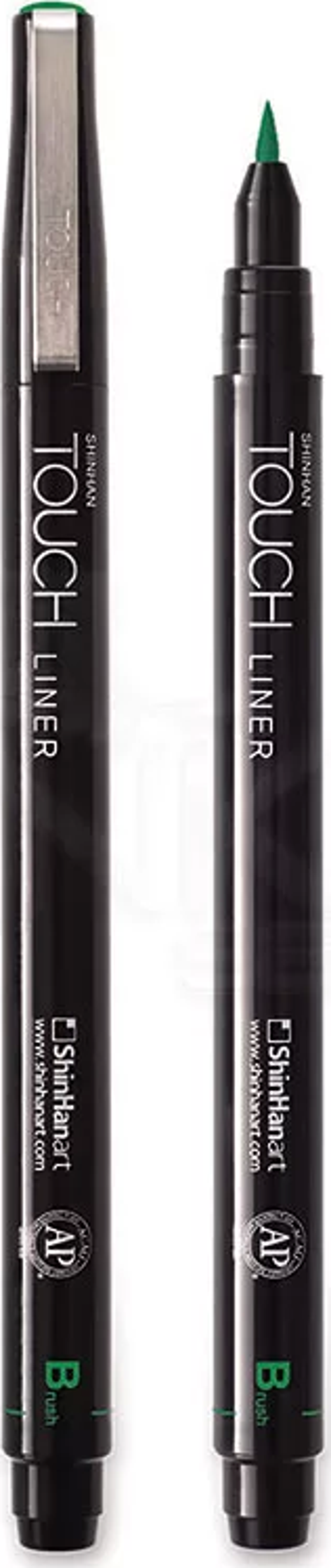 Liner Brush Green Deep Fırça Uçlu Kalem B