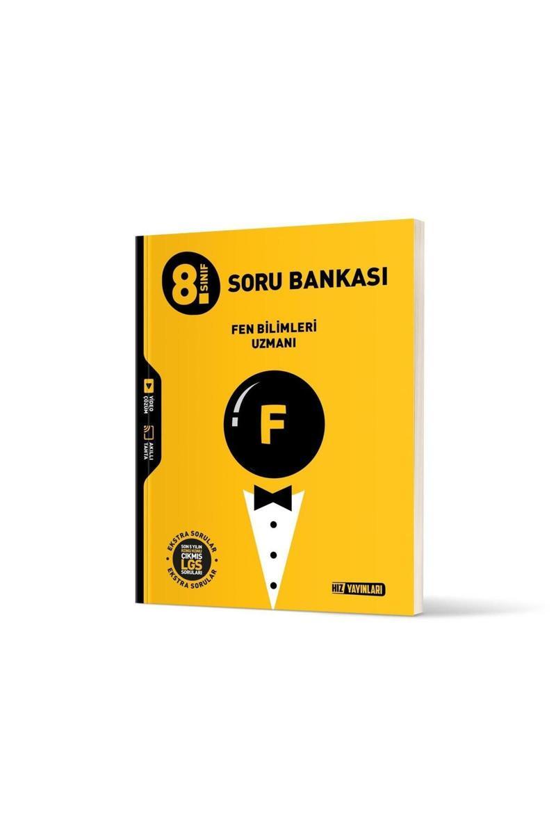 Hız Yayınları 8.Sınıf Fen Bilimleri Uzman Soru Bankası (2024-2025)