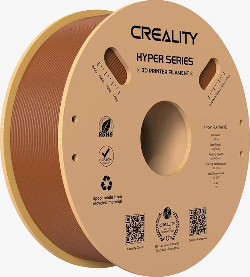 Creality Hyper PLA Filament Kahverengi 1.75mm 1kg