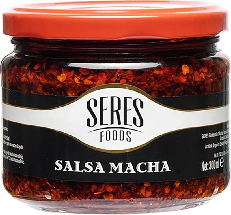 Salsa Macha Acı Sos 300 ml Marketimgo ( 300 ml Cam ,glass jar )