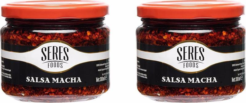 Salsa Macha Acı Sos Cam 300 ml x 2 Toplam 600 Ml Marketimgo Avantaj Set