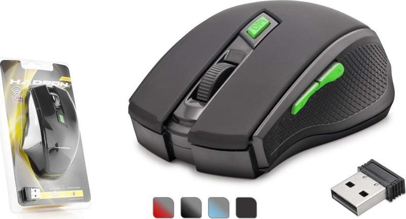 HDX3404-S 1600dpi 2.4Ghz USB Kablosuz Mouse - Siyah