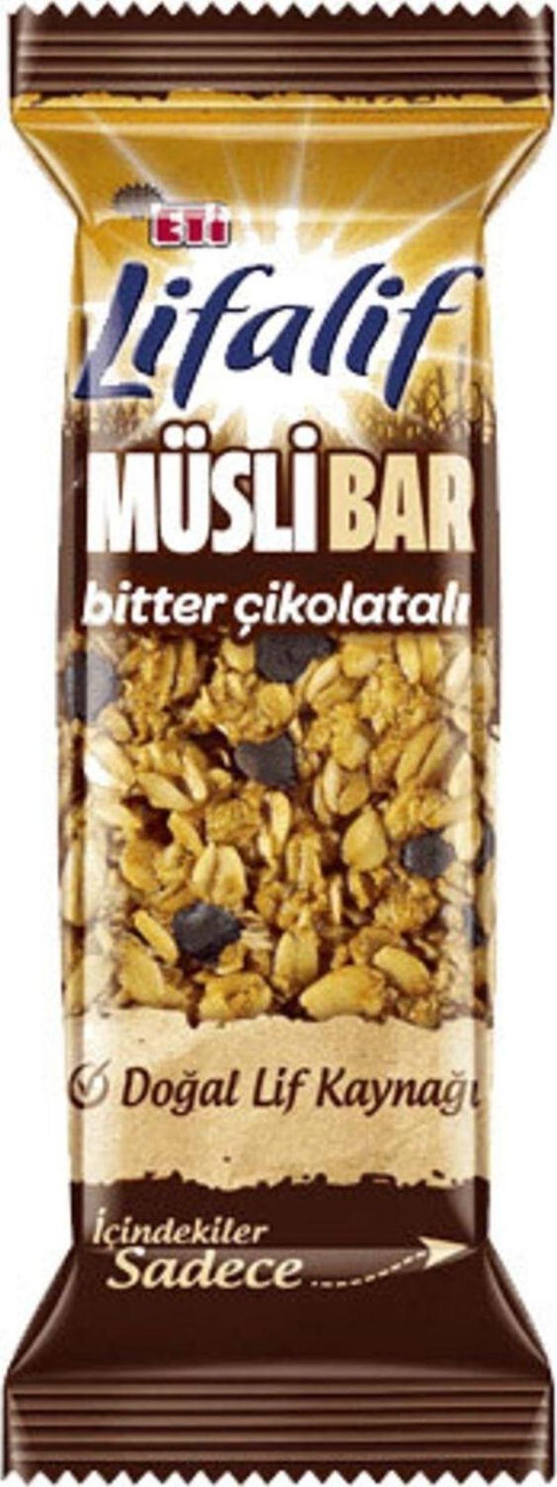 Lifalif Çikolatalı Müsli Bar 35 Gr