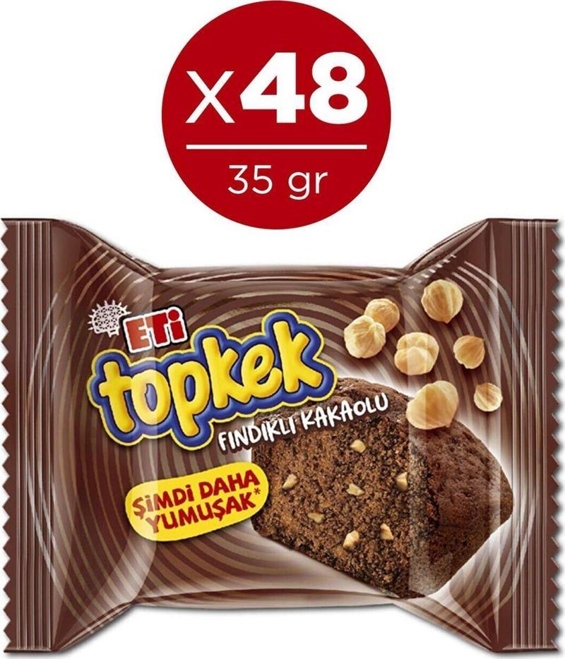 Topkek Fındıklı Kakaolu 35 G X 48 Adet