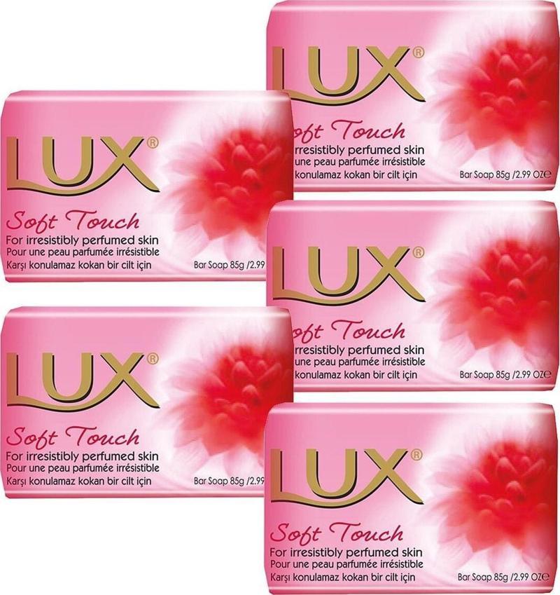 5 Ad. Lüx Sabun Pembe80 Gr. Soft Touch