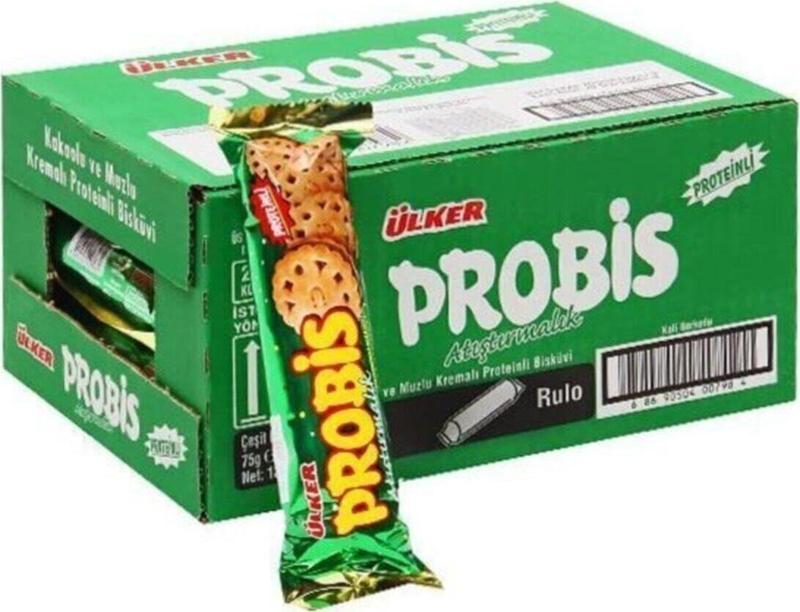Probis Atıştırmalık Bisküvi 75 Gr 18 Adet