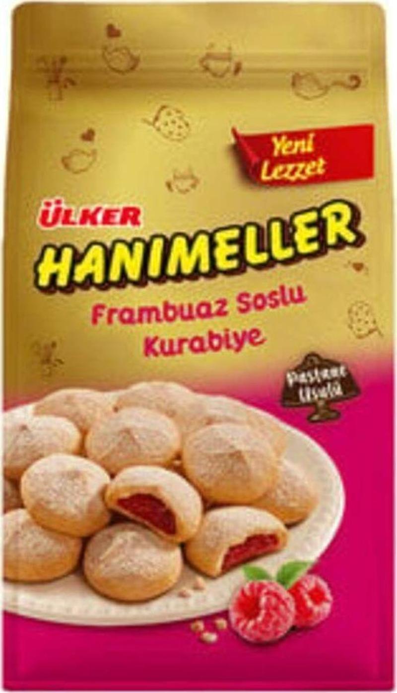 ( 5 Adet ) Hanımeller Frambuaz Soslu Kurabiye 150G