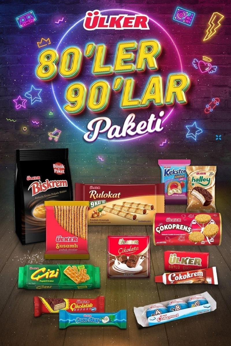 80'Ler 90'Lar Atıştırmalık Paketi