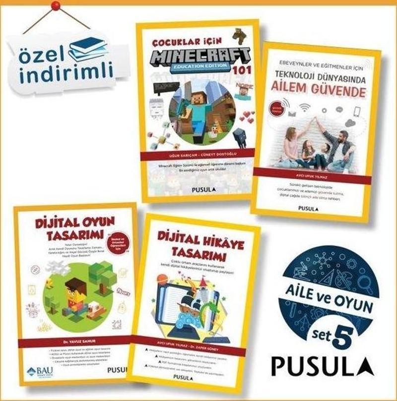 Pusula - Aile Oyun Seti - 5 Kitap Takım