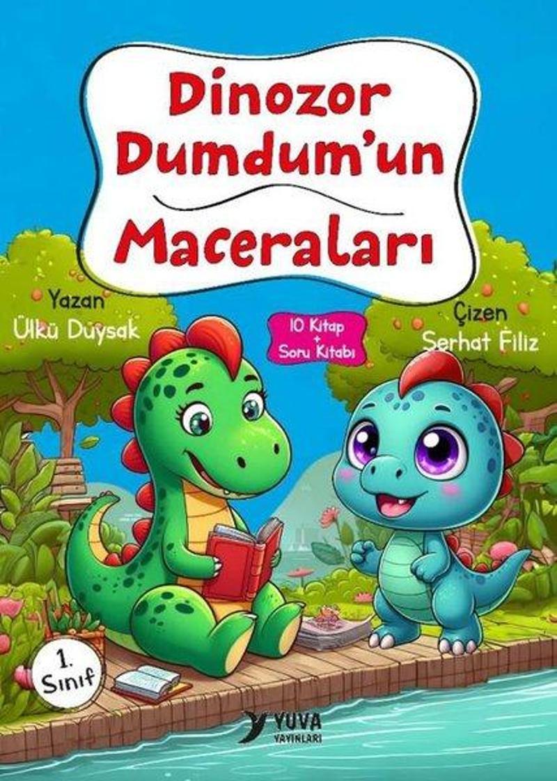 1. Sınıf Dinozor Dumdum'un Maceraları Seti - 10 Kitap Takım