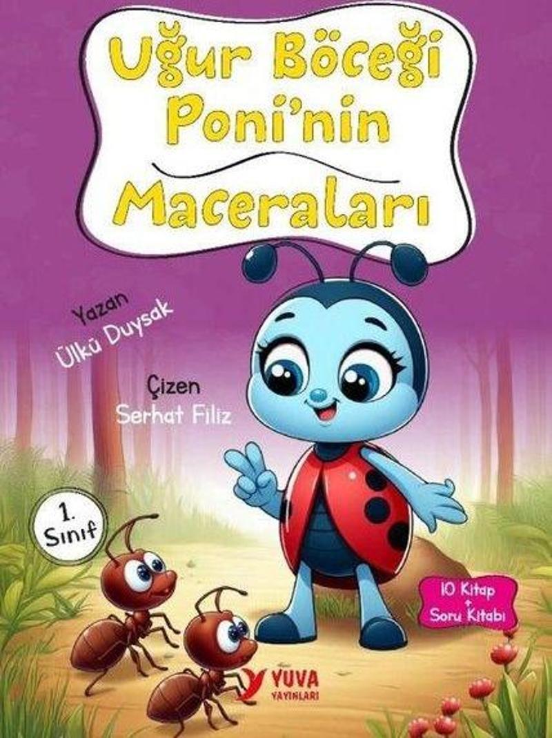 1. Sınıf Uğur Böceği Poni'nin Maceraları Seti - 10 Kitap Takım