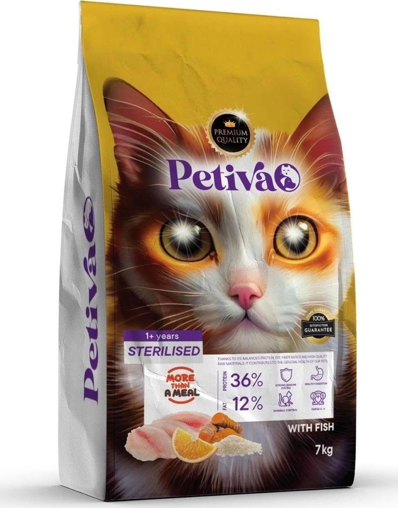 Kısırlaştırılmış Balıklı Kedi Maması 7 Kg