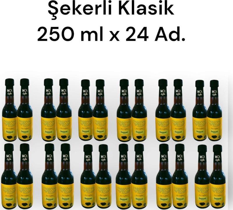 Espresso Soğuk Kahve (Şekerli̇ Klasi̇K) 250 Ml X 24 Adet