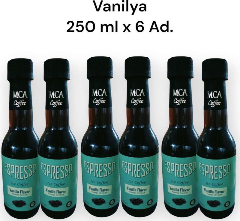 Espresso Soğuk Kahve (Vani̇Lya) 250 Ml X 6 Adet