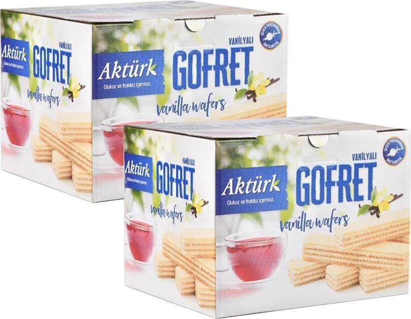 Gofret Vanilyalı 800 gr x 2 Kutu