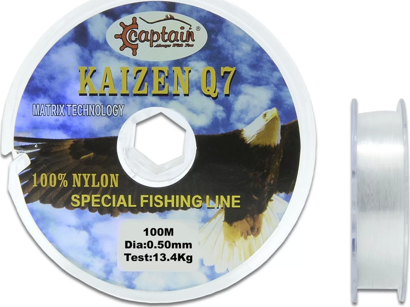 Q7 Kaizen 100mt Monofilament Misina Beyaz 0.50 mm