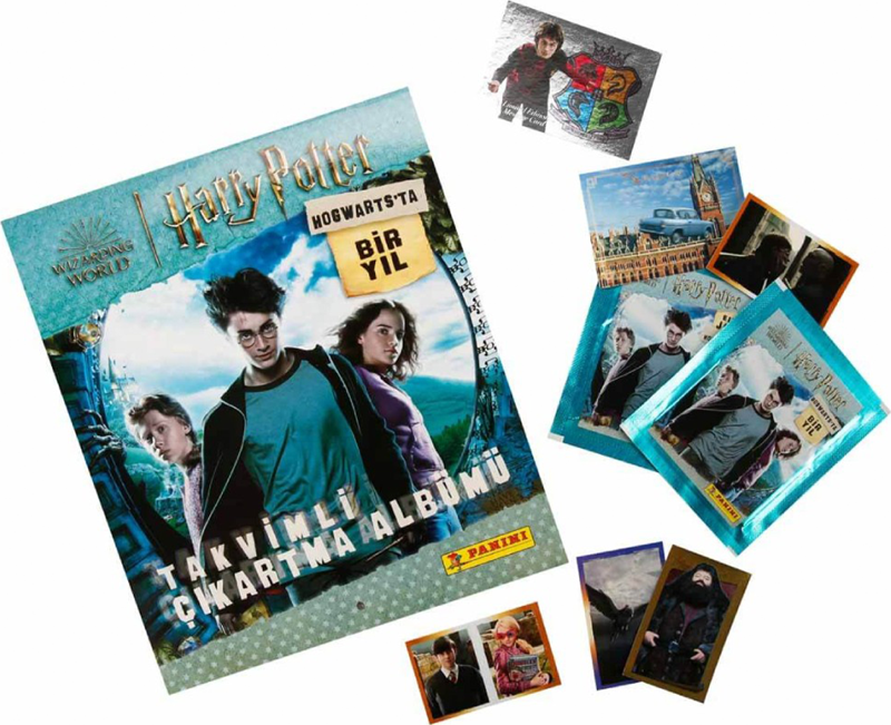 Harry Potter Takvim Koleksiyon Albümü Başlangıç Paketi A Year At Hogwarts Sticker