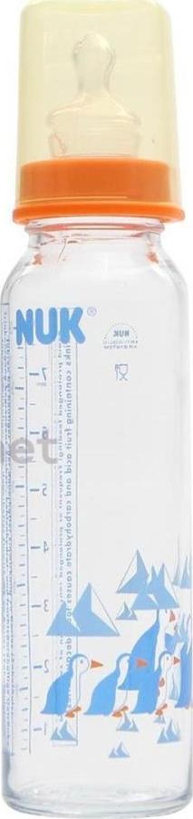 Nenny Baby Nuk Cam Biberon Silikon Emzikli 250 ml