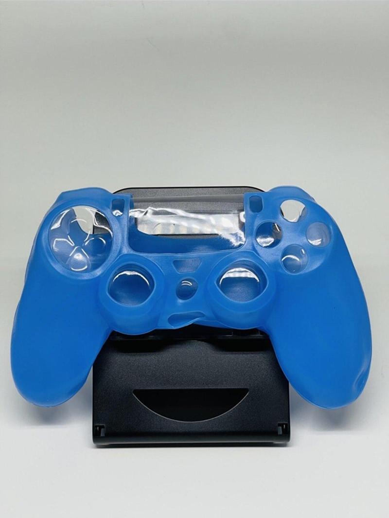 Ps4 Joystick Silikon Kılıf Dualshock Koruyucu Kılıf Mavi