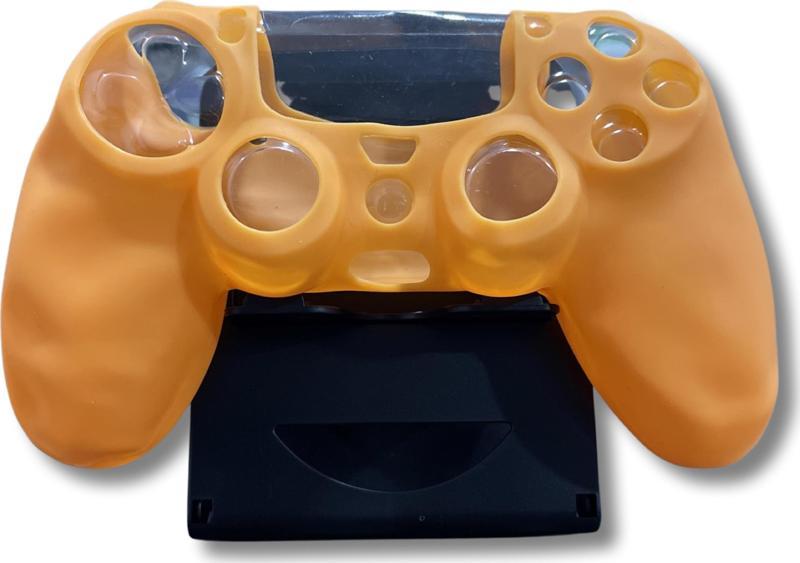 Ps4 Joystick Silikon Kılıf Dualshock Koruyucu Kılıf Turuncu